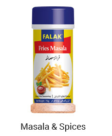 Falak Fries Masala 75 Grams Bottle